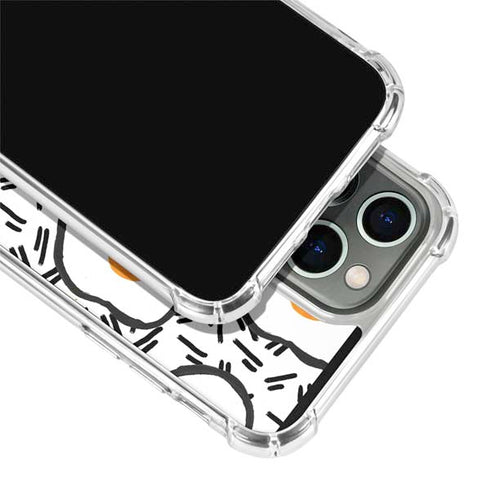 Bouffants and Broken Hearts Eggs iPhone 14 Pro Clear Case